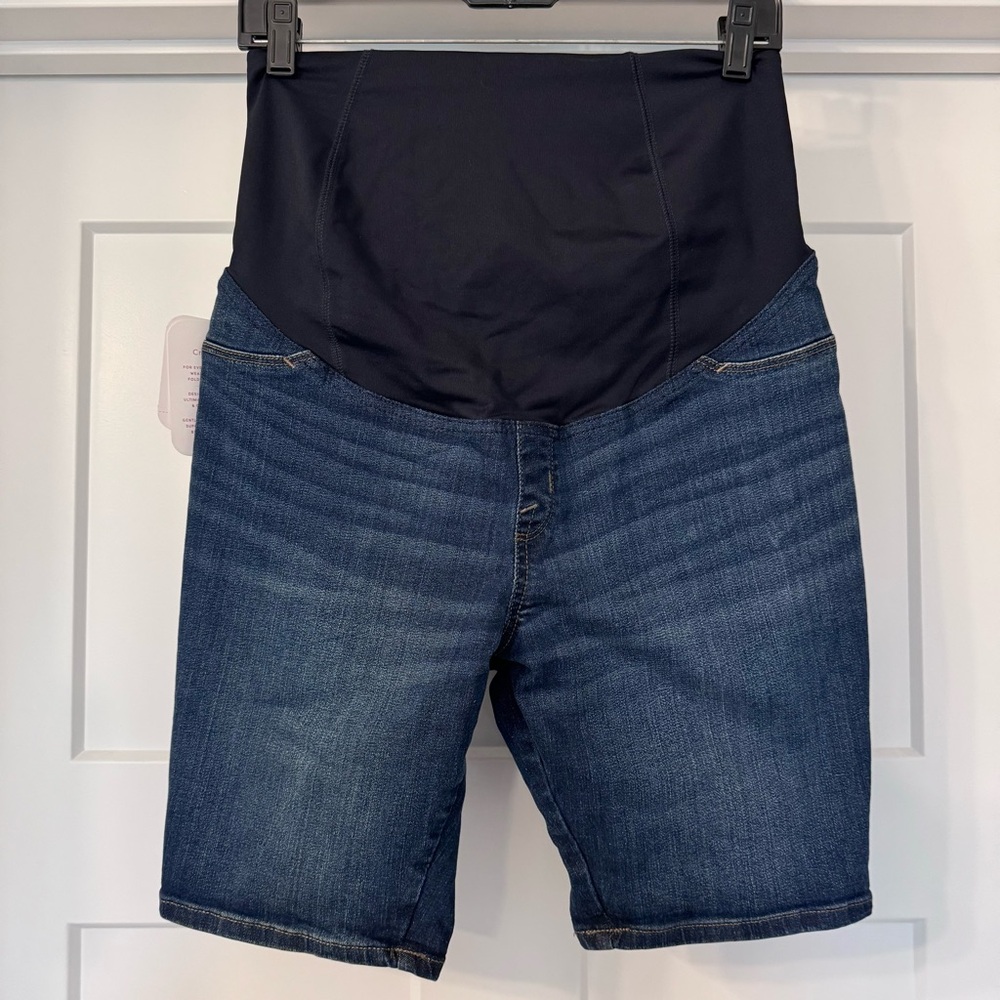Maternity Denim Shorts